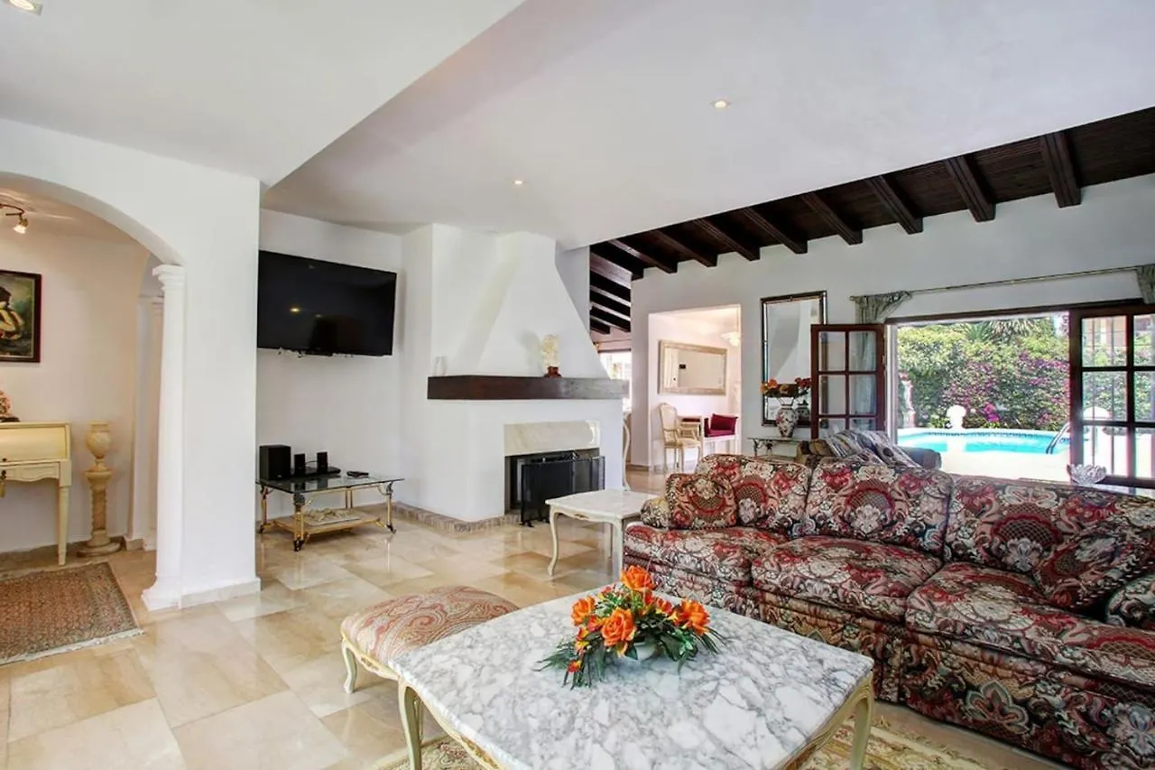 Exclusive Villa Las Palmeras Puerto Banus With Heated Private Swimming Pool, Marbella, Spain